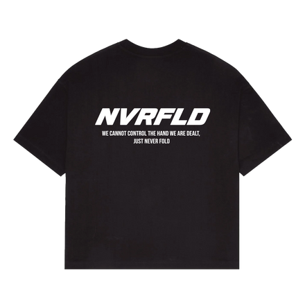 basic nvrfld tee - black