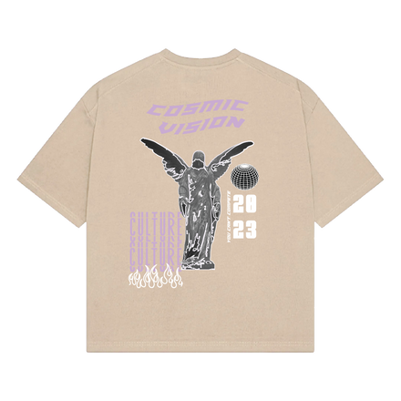 cosmic vision tee - cream