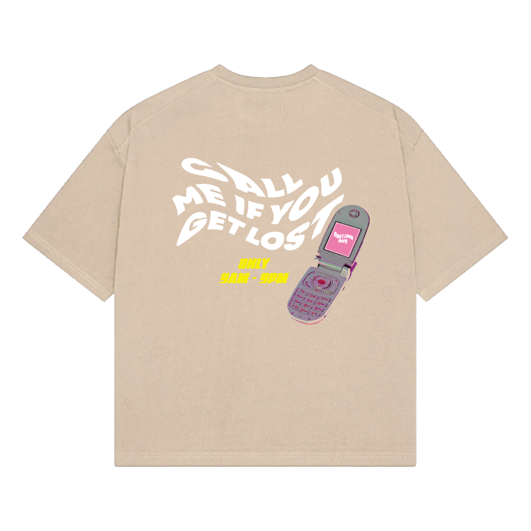 call me if you get lost tee - cream