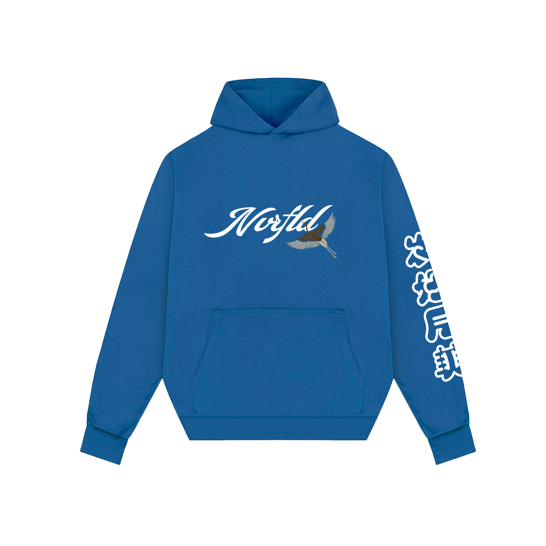 slowdown hoodie - blue